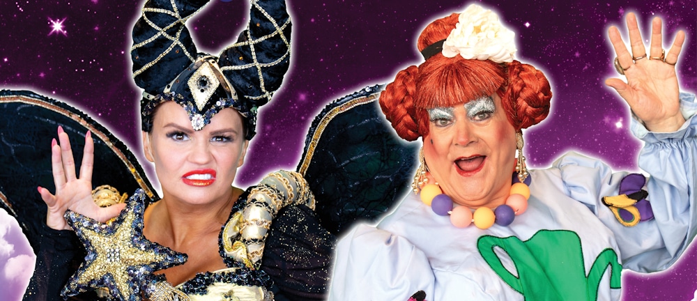 sleeping beauty cast posing