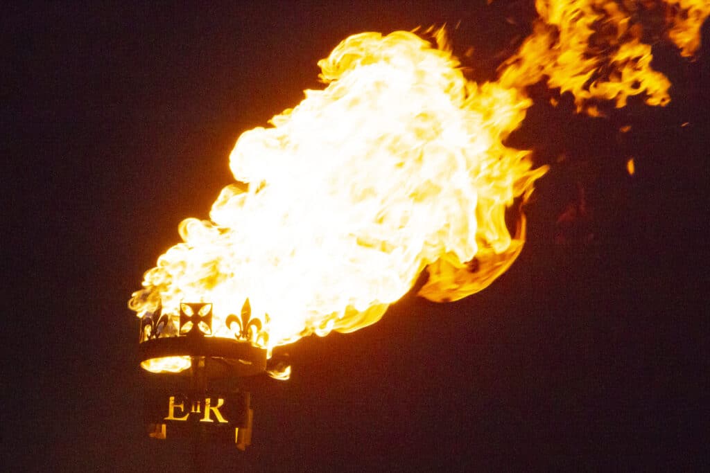 Queen's Jubilee Beacon Lighting event